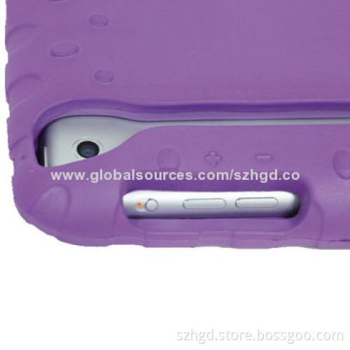 Thick Foam Cover for iPad Mini with Handle Stand Design, Kid-friendly and Drop-proof
